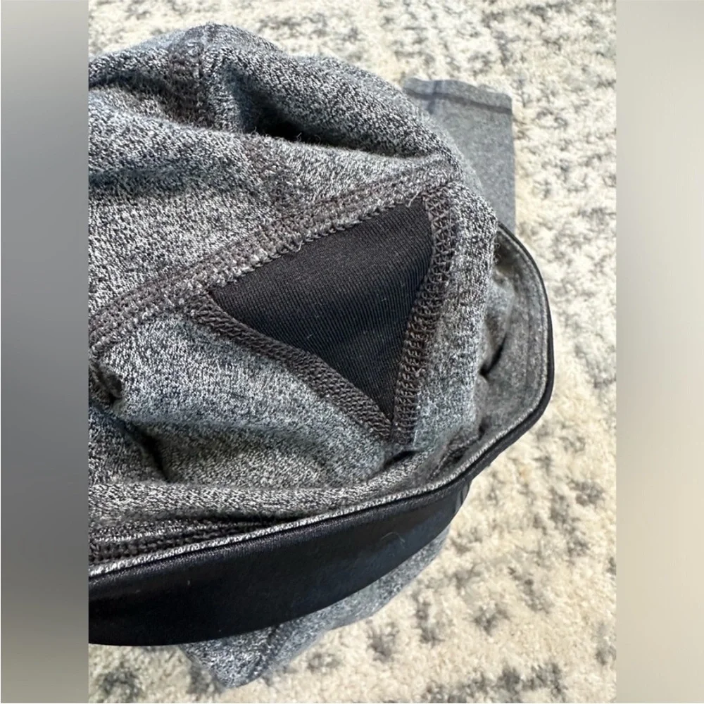 Lululemon Motivate‎ Pant Heathered Speckled Black / Black Size 4